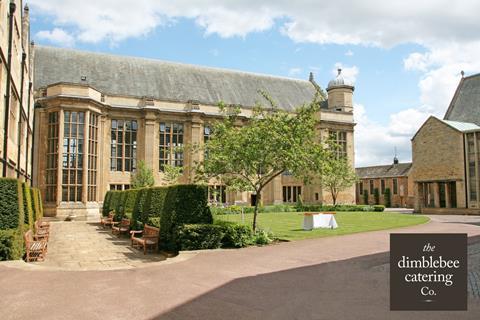 Uppingham school weddings lawn